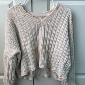 White Knit Sweater